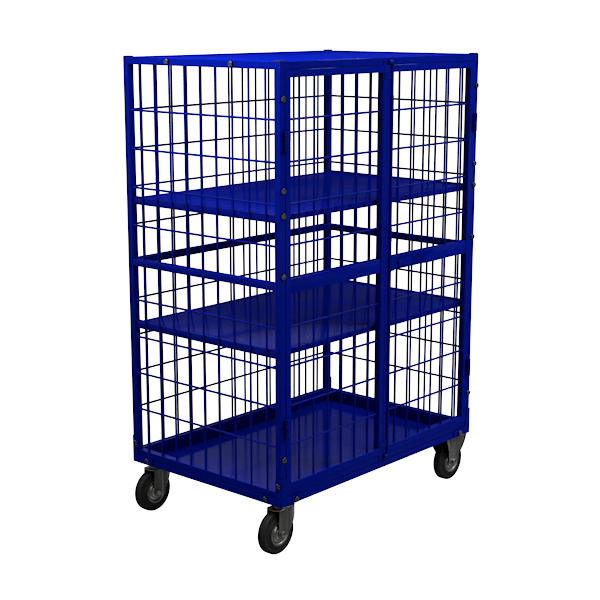 Контейнер (шкаф) сетчатый ШСМ 2 синий (RAL 5002)