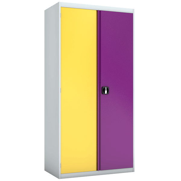 Цветной металлический шкаф для документов 