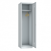 Гардеробный шкаф одностворчатый сварной для раздевалки