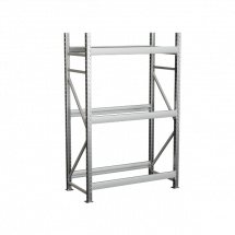 Стеллаж для хранения среднегрузовых шин вертикально 2002x1204x656