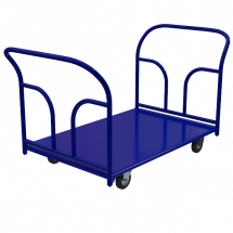 Тележка платформенная с двумя ручками ТПД 6