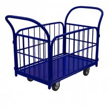 Тележка платформенная с трубчатыми бортами ТБ 3