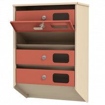 Почтовый ящик на 4 квартиры серия Базис Элит