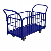 Тележка платформенная с трубчатыми бортами ТБ 4