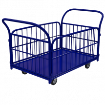 Тележка платформенная с трубчатыми бортами ТБ 6