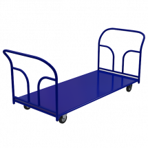 Тележка платформенная с двумя ручками ТПД 10