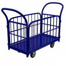 Тележка платформенная с трубчатыми бортами ТБ 9