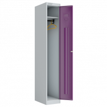 Шкаф для одежды одностворчатый цветной