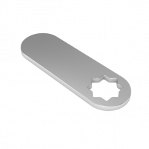 Язычок для замка прямой